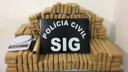 Pol&iacute;cia apreende mais de 100 kg de maconha que tinham SP como destino