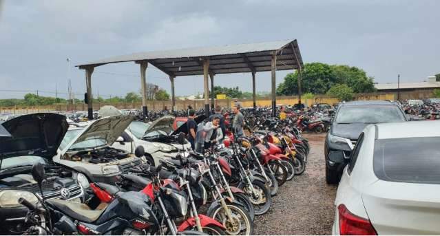 Detran-MS lan&ccedil;a novo leil&atilde;o com 322 motos e 09 autom&oacute;veis 