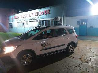 Hospital de Rio Brilhante está recebendo pacientes com covid (Foto: Maikon Junior)