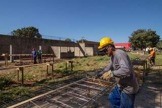 Obra parada desde 2015 &eacute; retomada no Jardim Noroeste