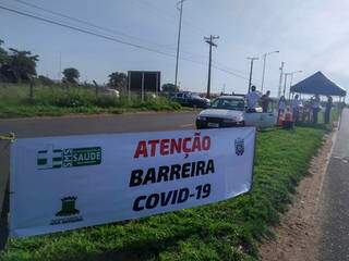 Nem barreiras sanitárias regulares livraram cidade de novas contaminações (Foto: Divulgação/Prefeitura Nova Andradina)