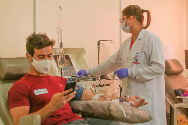Hemosul lança número para agendar doação de plasma por quem já teve covid