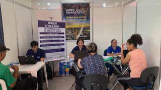 Funsat retoma ida aos bairros e oferece intermediação de emprego e orientação Funsat retoma ida aos bairros e oferece intermediação de emprego e orientação
