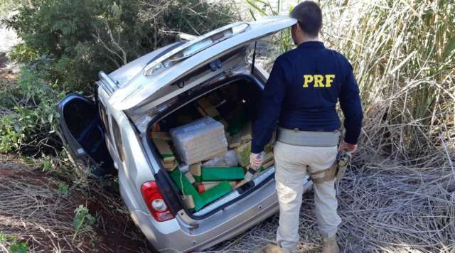 Traficante abandona mais de 800 quilos de maconha e foge por planta&ccedil;&atilde;o de milho
