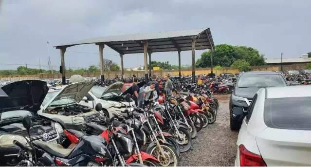Termina na ter&ccedil;a-feira leil&atilde;o do Detran com 458 lotes de ve&iacute;culos 