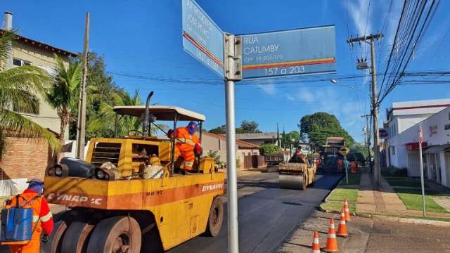 Avenida Rodolfo Jos&eacute; Pinho &eacute; interditada para receber recapeamento