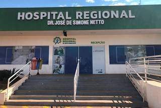 Idoso estava internado desde o dia 11 no Hospital Regional de Ponta Porã (Foto: Ponta Porã Informa)