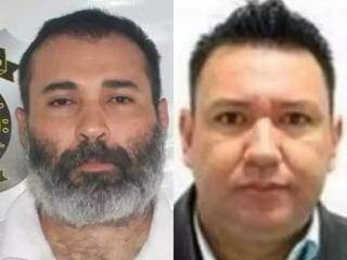 Os pistoleiros José Moreira Freires (de barba) e Juanil Miranda (Foto: Arquivo)