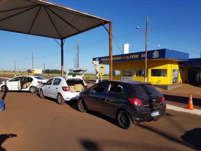 Pol&iacute;cia Rodovi&aacute;ria prende seis traficantes em opera&ccedil;&atilde;o na fronteira