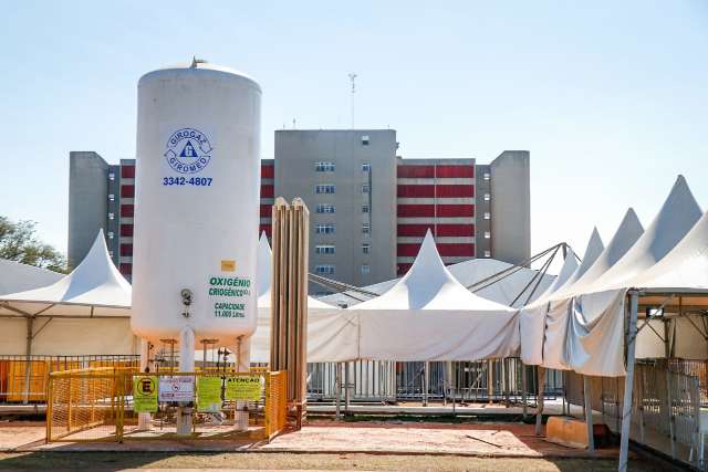 HR atinge capacidade máxima e Hospital de Campanha é ativado com 10 pacientes