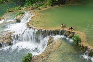 Cachoeiras e piscinas naturais, atrativos e passeio com duração de 4 horas na Estância Mimosa (Foto: Daniel De Granville)
