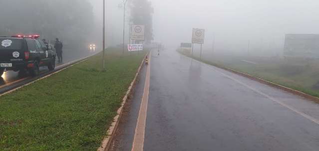 Neblina indica chegada de frente fria que ser&aacute; mais rigorosa na pr&oacute;xima semana