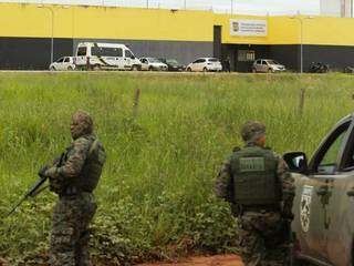 Penitenciária Estadual Masculina de Regime Fechado da Gameleira, em Campo Grande, que começou a operar em fevereiro (Foto: Marcos Maluf)