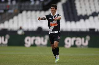 Atacante Germán Cano marcou os três gols da vitória vascaína em São Januário (Foto: Rafael Ribeiro/Vasco)