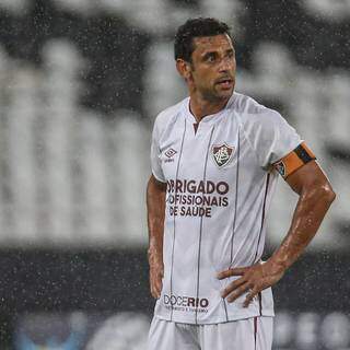 Atacante Fred voltou a vestir a camisa tricolor neste domingo (Foto: Lucas Merçon/Fluminense)