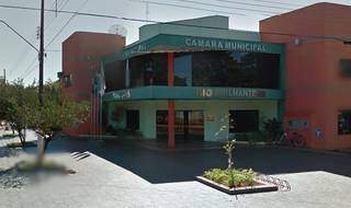 Fachada da Câmara Municipal de Rio Brilhante. (Foto: Google Street View)