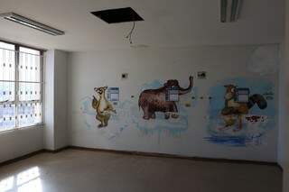 Sala da ala pediátrica da Santa Casa, instalada no sexto andar do hospital (Foto: Divulgação/Santa Casa)