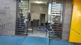 Secretário foi morto dentro da barbearia de propriedade dele, em Dourados (Foto/Divulgação)