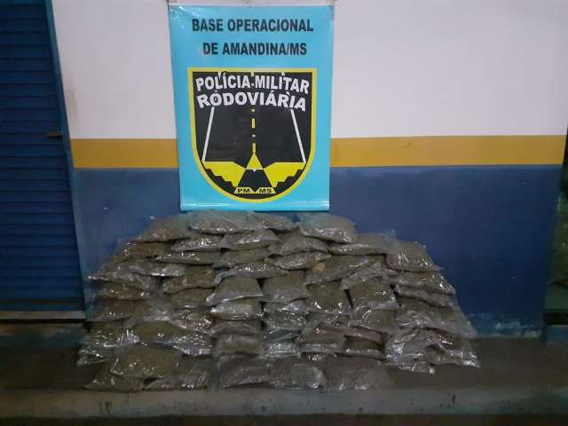 Traficante &eacute; preso com 37 quilos de supermaconha que seria entregue em SP 