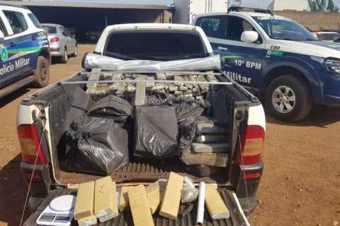 Pol&iacute;cia recebe den&uacute;ncia e casal &eacute; preso com 400 kg de maconha no Tiradentes