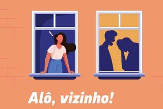 Um dos folders da campanha para estimular denúncia de violência (Foto/Divulgação)