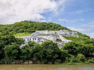 Forte Coimbra foi construído no período imperial para reforçar segurança na fronteira do País (Foto: Divulgação/Prefeitura de Corumbá)