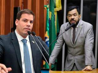 Deputados Renan Contar e Loester Carlos (Fotos: Divulgação/Reprodução)