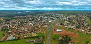 Imagem panorâmica da cidade de Bataguassu (Foto: Divulgação - Prefeitura de Bataguassu)