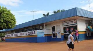 Idoso estava neste hospital em São Gabriel do Oeste. (Foto: Reprodução das redes sociais)