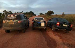 Polícia de fronteira apreende mais 750 quilos de maconha em rodovias de MS Polícia de fronteira apreende mais 750 quilos de maconha em rodovias de MS