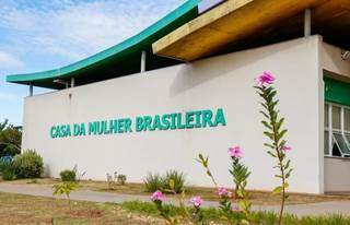 Fachada da Casa da Mulher Brasileira em Campo Grande (Foto: Henrique Kawaminami)