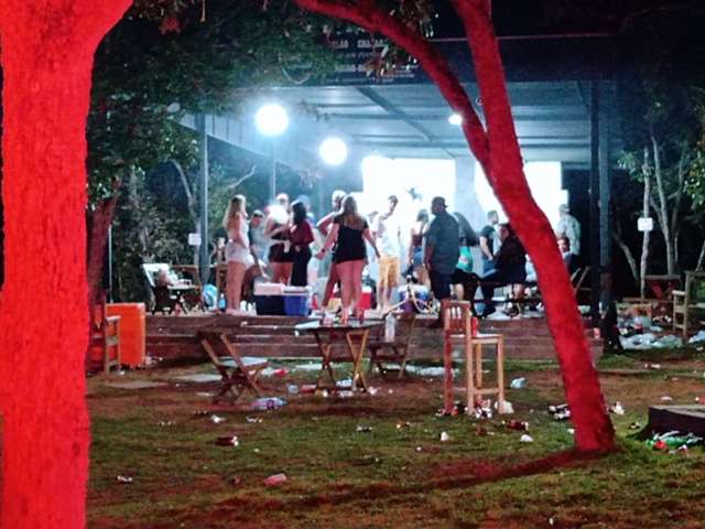 Em noite agitada, Guarda acaba com mais uma rave na Chácara dos Poderes 