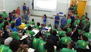 Aulas na rede estadual de ensino, em Mato Grosso do Sul (Foto: Divulgação - SED)