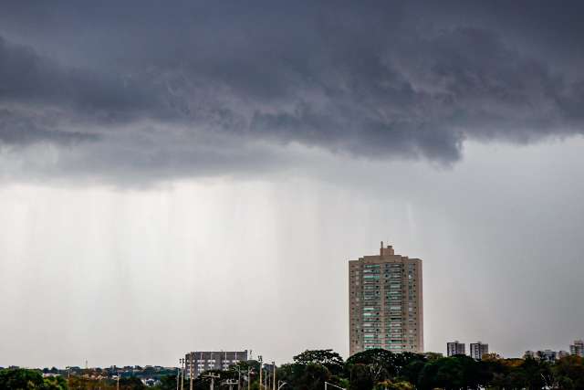 Chuva indica queda brusca de temperatura prevista para 38 munic&iacute;pios de MS