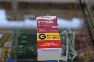 Caixa de ivermectina, um dos medicamentos que compõem o kit prevenção do município (Foto: Paulo Francis/Arquivo)