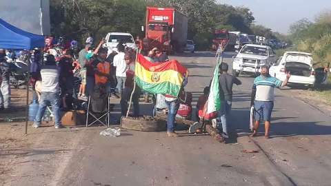 MS pede interferência do Itamaraty e bolivianos liberam rodovia por 2 horas