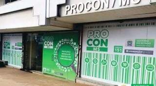 Sede do Procon-MS, em Campo Grande (Foto: Divulgação/ Procon-MS)
