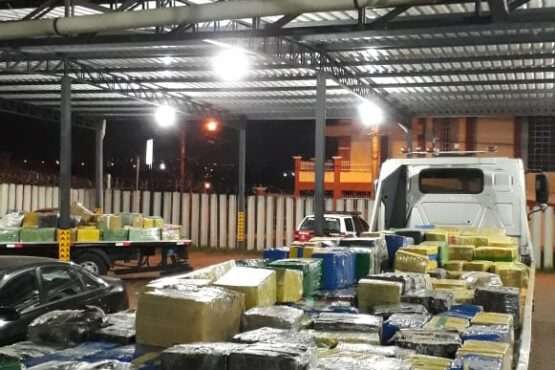 Motorista de MS &eacute; preso com 8 toneladas de maconha em SP