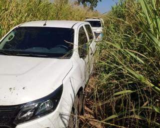 Camionete com 1 tonelada de maconha &eacute; encontrada em matagal pr&oacute;ximo a rodovia