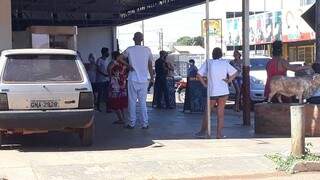 Guarda também atendeu denúncia de aglomeração no Portal Caiobá. (Foto: Direto das Ruas)