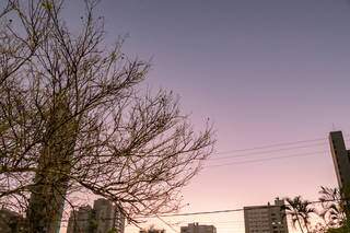 Temperatura alta e predomínio de sol deixam a umidade baixa em MS Temperatura alta e predomínio de sol deixam a umidade baixa em MS