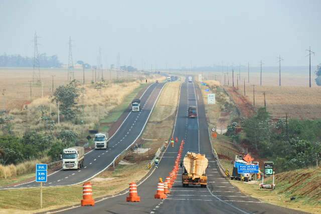 Concession&aacute;ria consegue aprovar relicita&ccedil;&atilde;o para trecho da BR-163 em MS