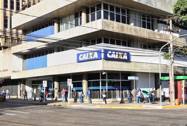 Caixa descarta forma&ccedil;&atilde;o de filas em novo ciclo de saques do aux&iacute;lio emergencial