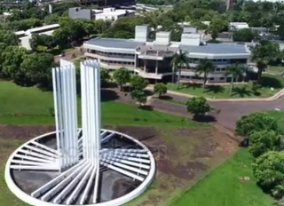 Universidade Federal de Mato Grosso do Sul de Campo Grande vista do alto (Foto: divulgação)