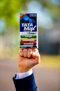 Tatamax é polivitaminico + ômega 3 que resultam em energia, antioxidante e imunidade para a sua saúde. (Foto: Divulgação)