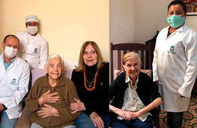 &ldquo;Enquanto h&aacute; vida, h&aacute; esperan&ccedil;a!&rdquo;, diz veterana, de 96 anos, que venceu covid-19