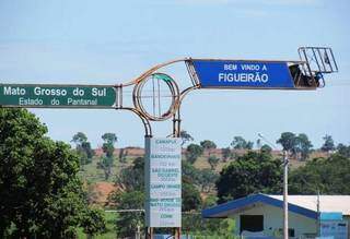 Figueirão, cidade de 3,2 mil habitantes, é a última de MS a ter caso confirmado de coronavírus (Foto: O Correio News)