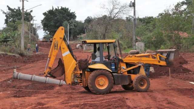 Prefeitura avan&ccedil;a em obra no Jardim Semin&aacute;rio para novo acesso a UCDB