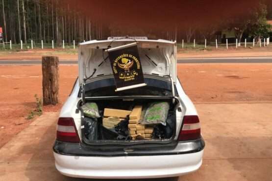 Traficante &eacute; preso com 202 quilos de drogas que seriam entregues na Capital 