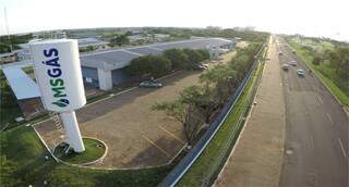 Sede da empresa MSGás, em Campo Grande (Foto: Divulgação)